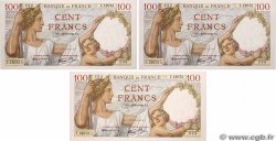 100 Francs SULLY Consécutifs FRANCE  1940 F.26.32