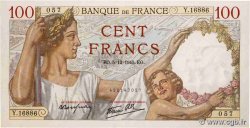 100 Francs SULLY FRANCE  1940 F.26.42