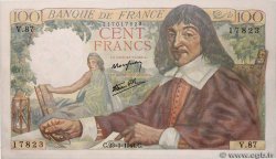 100 Francs DESCARTES FRANCE  1944 F.27.05 pr.NEUF