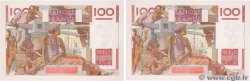100 Francs JEUNE PAYSAN Consécutifs FRANCE  1947 F.28.15 SPL