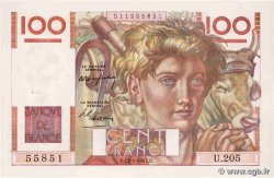 100 Francs JEUNE PAYSAN FRANCE  1947 F.28.15
