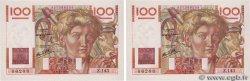 100 Francs JEUNE PAYSAN Consécutifs FRANCE  1946 F.28.11