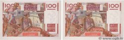 100 Francs JEUNE PAYSAN Consécutifs FRANCE  1946 F.28.11 SPL