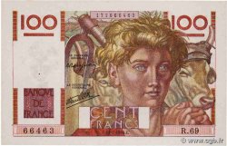 100 Francs JEUNE PAYSAN FRANCE  1946 F.28.06