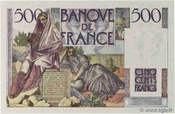 500 Francs CHATEAUBRIAND FRANCE  1945 F.34.03 AU