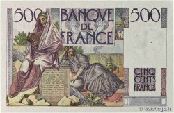 500 Francs CHATEAUBRIAND FRANCE  1945 F.34.03 AU