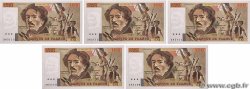 100 Francs DELACROIX modifié Lot FRANCE  1982 F.69.06 pr.NEUF