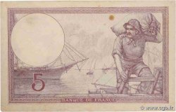 5 Francs FEMME CASQUÉE FRANCE  1920 F.03.04 pr.SUP