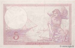 5 Francs FEMME CASQUÉE modifié FRANCE  1939 F.04.08 SUP