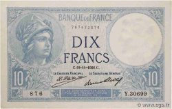 10 Francs MINERVE FRANCE  1926 F.06.11a