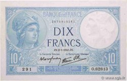 10 Francs MINERVE modifié FRANCIA  1941 F.07.26