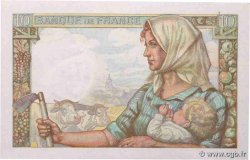 10 Francs MINEUR FRANCE  1944 F.08.12 UNC
