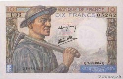 10 Francs MINEUR FRANCIA  1944 F.08.12