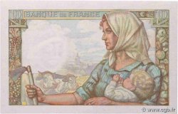 10 Francs MINEUR FRANCE  1944 F.08.12 UNC