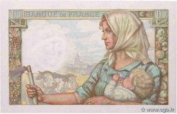 10 Francs MINEUR FRANCE  1944 F.08.12 UNC