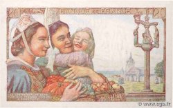 20 Francs PÊCHEUR FRANCE  1944 F.13.08 pr.NEUF