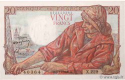 20 Francs PÊCHEUR FRANCIA  1949 F.13.16