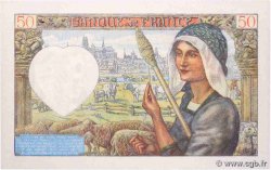 50 Francs JACQUES CŒUR FRANCIA  1942 F.19.18 SC+