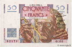 50 Francs LE VERRIER FRANCE  1950 F.20.15