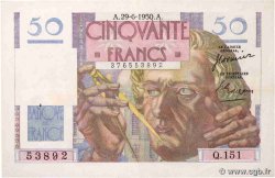 50 Francs LE VERRIER FRANCE  1950 F.20.15