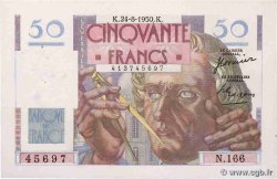 50 Francs LE VERRIER FRANCE  1950 F.20.16