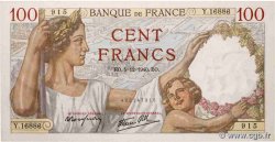 100 Francs SULLY FRANCE  1940 F.26.42