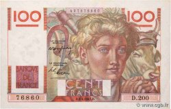 100 Francs JEUNE PAYSAN FRANCE  1947 F.28.14