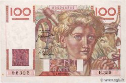 100 Francs JEUNE PAYSAN FRANCE  1950 F.28.26