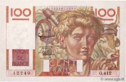 100 Francs JEUNE PAYSAN FRANCE  1951 F.28.30