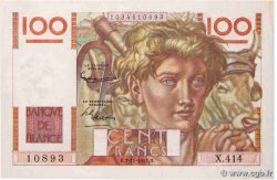 100 Francs JEUNE PAYSAN FRANCE  1951 F.28.30