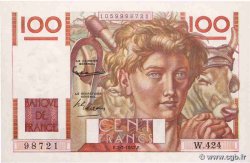 100 Francs JEUNE PAYSAN FRANCE  1952 F.28.31