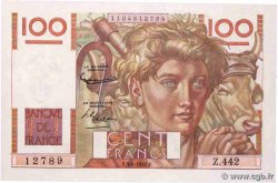 100 Francs JEUNE PAYSAN FRANCE  1952 F.28.32
