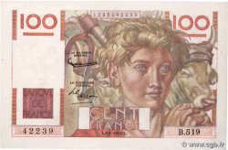 100 Francs JEUNE PAYSAN FRANCE  1953 F.28.35