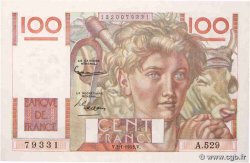 100 Francs JEUNE PAYSAN FRANCE  1953 F.28.35