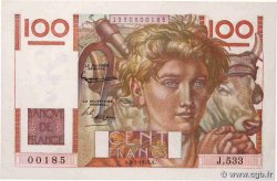 100 Francs JEUNE PAYSAN FRANCE  1953 F.28.36