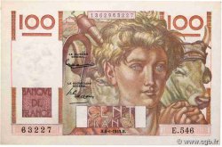 100 Francs JEUNE PAYSAN FRANCE  1953 F.28.37