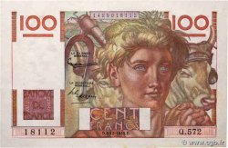 100 Francs JEUNE PAYSAN FRANCIA  1953 F.28.40