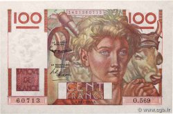 100 Francs JEUNE PAYSAN FRANCE  1953 F.28.40