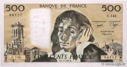 500 Francs PASCAL FRANCE  1981 F.71.25