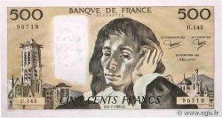 500 Francs PASCAL FRANCE  1981 F.71.25