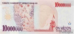 10000000 Lira TURQUIE  1999 P.214 SPL