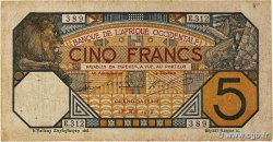 5 Francs GRAND-BASSAM AFRIQUE OCCIDENTALE FRANÇAISE (1895-1958) Grand-Bassam 1918 P.05Db