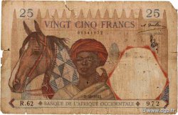 25 Francs FRENCH WEST AFRICA  1933 P.22