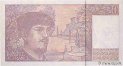 20 Francs DEBUSSY à fil de sécurité FRANCE  1990 F.66bis.01 TTB+