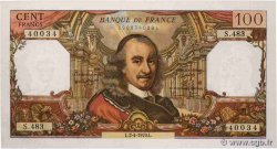 100 Francs CORNEILLE FRANCE  1970 F.65.31