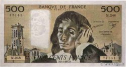 500 Francs PASCAL FRANCE  1987 F.71.35