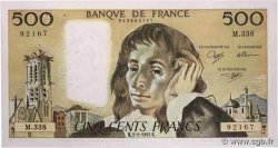 500 Francs PASCAL FRANCE  1991 F.71.46