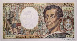 200 Francs MONTESQUIEU FRANCE  1992 F.70.12c