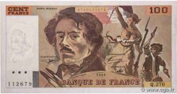 100 Francs DELACROIX 442-1 & 442-2 FRANCE  1994 F.69TER.01b