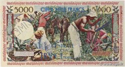 5000 Francs antillaise Spécimen MARTINIQUE  1960 P.36s SUP